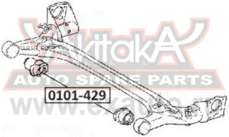 

Рычаг подвески ASVA 101429