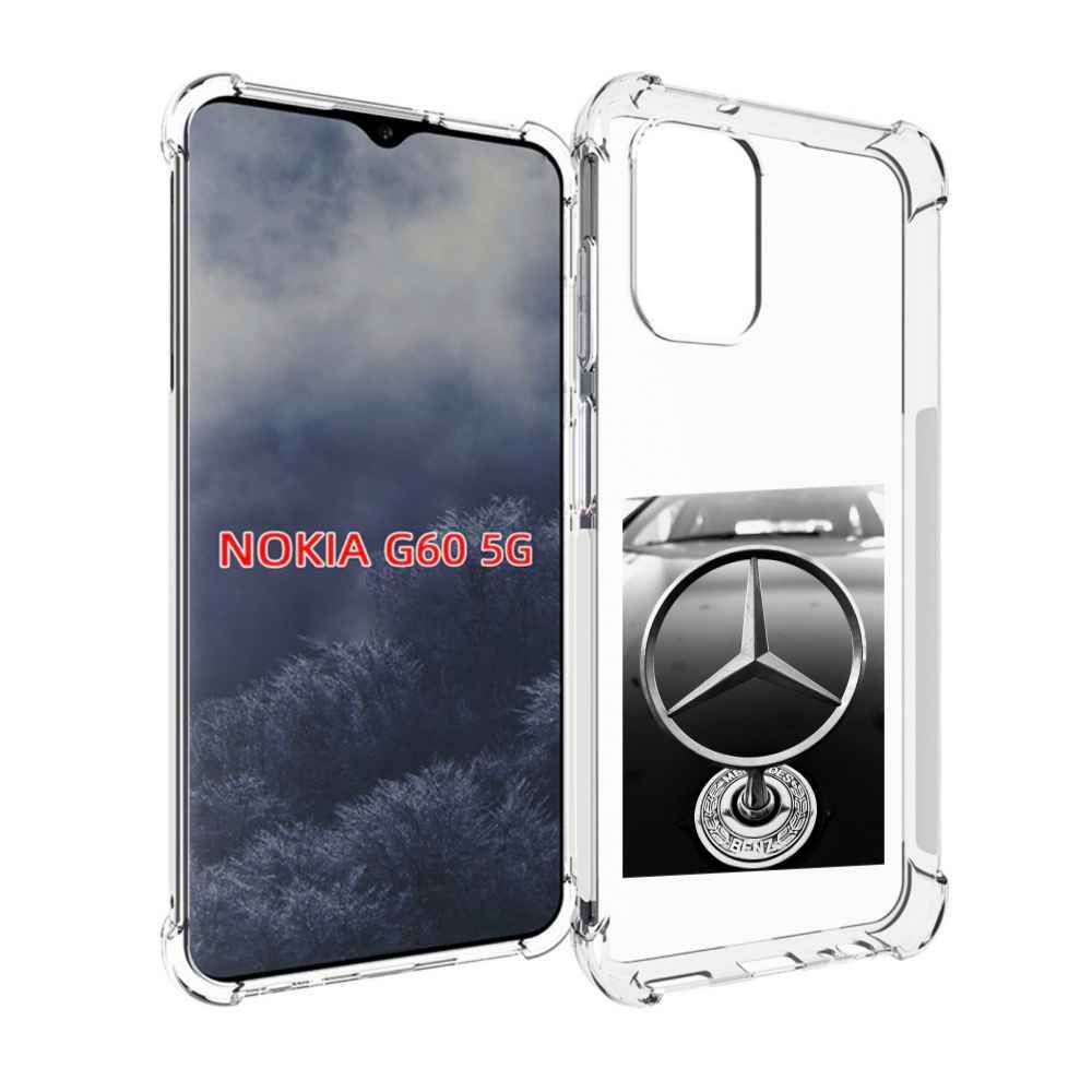 

Чехол MyPads мерседес mercedes 6 мужской для Nokia G60 5G, Прозрачный, Tocco