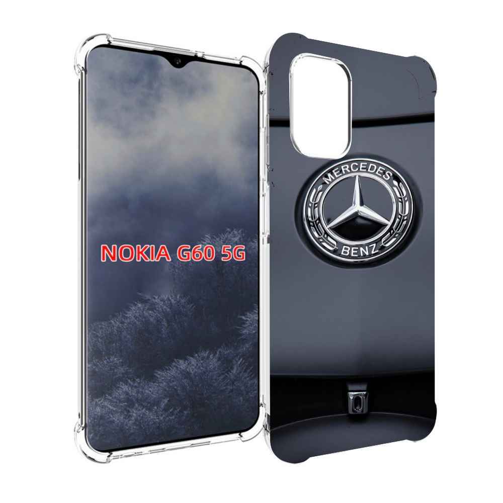 

Чехол MyPads мерседес 7 мужской для Nokia G60 5G, Прозрачный, Tocco