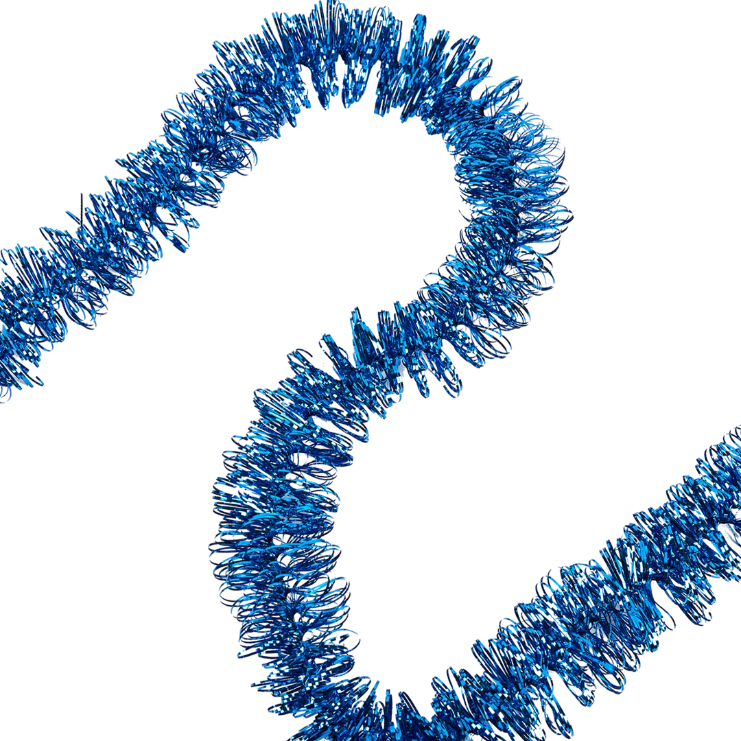 

Мишура Кольца-1 200 см цвет синий