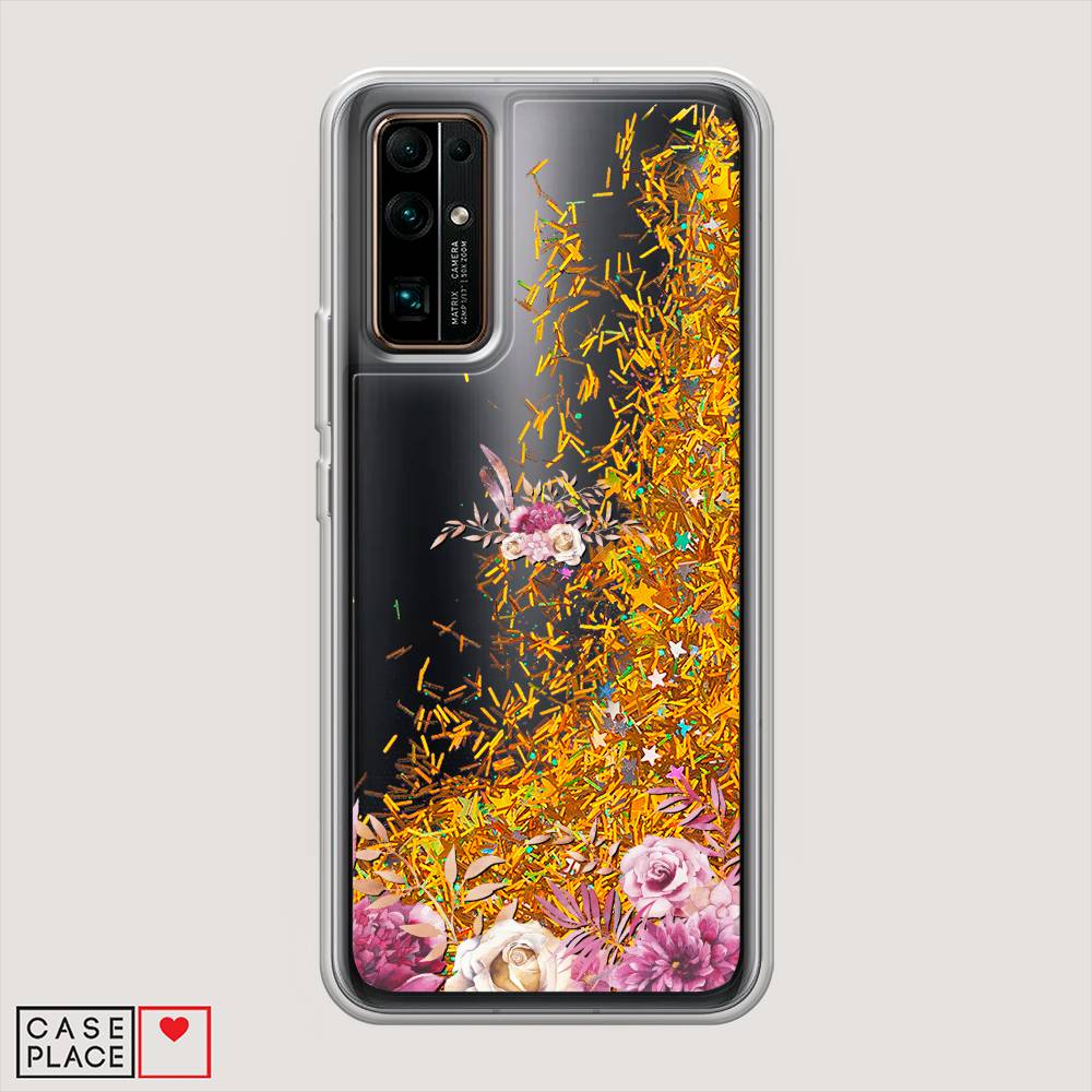 

Чехол Awog на Honor 30 "Нежные розовые цветы", Бежевый, 612190-1