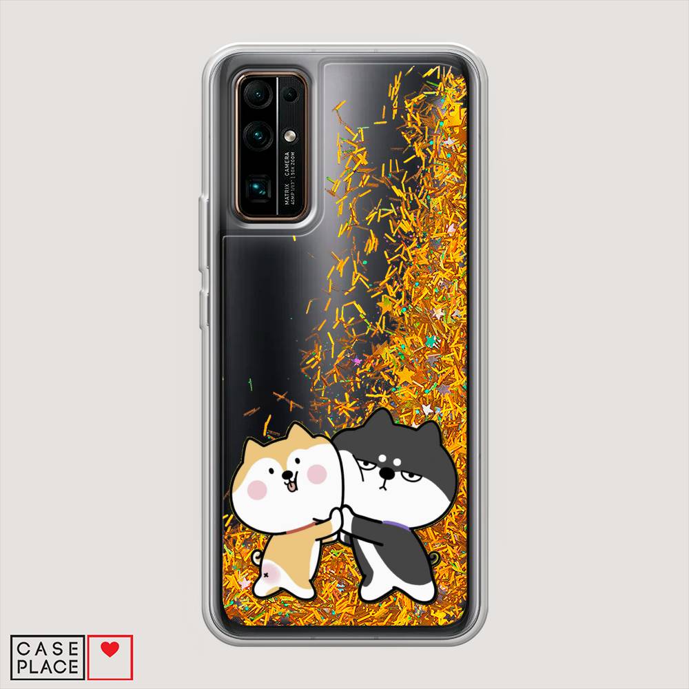 

Чехол Awog на Honor 30 "Обнимашки акита", Бежевый, 612190-1