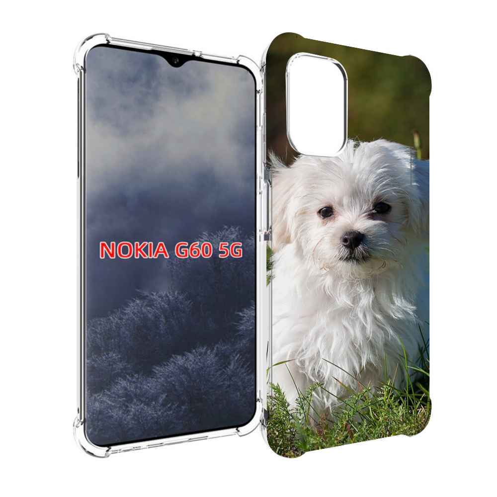 

Чехол MyPads мальтииская-болонка для Nokia G60 5G, Прозрачный, Tocco