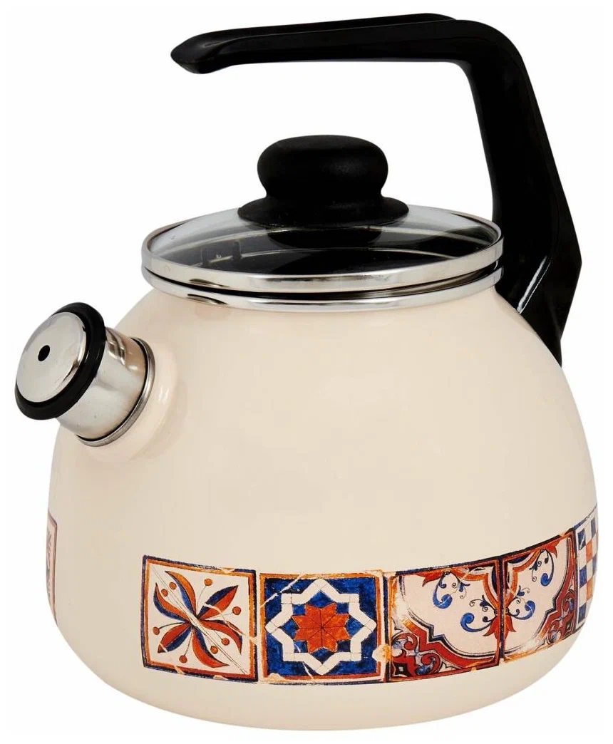 Чайник Appetite 4с209я/ эмал.со свистком 3л VOSTOK