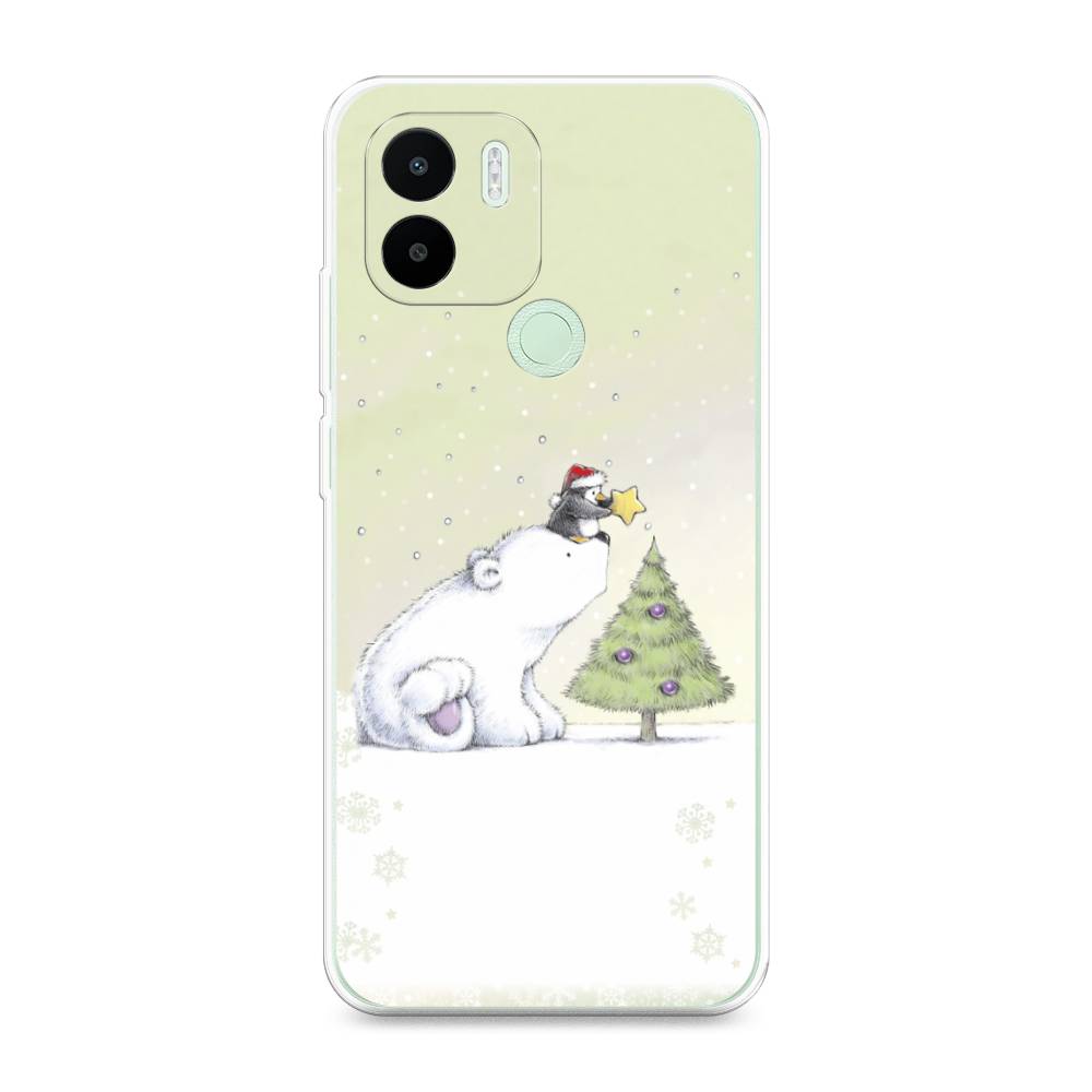 

Чехол на Redmi A1+ "Украшение елки", Белый;бежевый, 316750-5