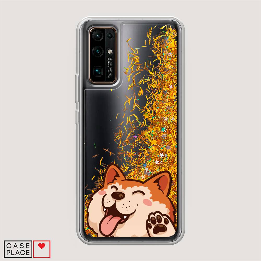 

Чехол Awog на Honor 30 "Акита-ину машет", Оранжевый, 612190-1