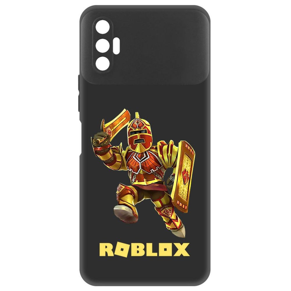 

Чехол-накладка Софт Roblox-Рэдклифф для TECNO Spark 8P, Черный