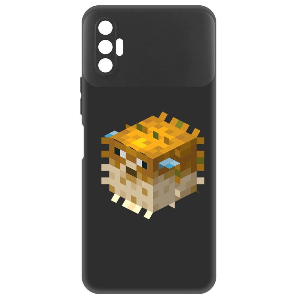 Чехол-накладка Софт Minecraft-Иглобрюх для TECNO Spark 8P