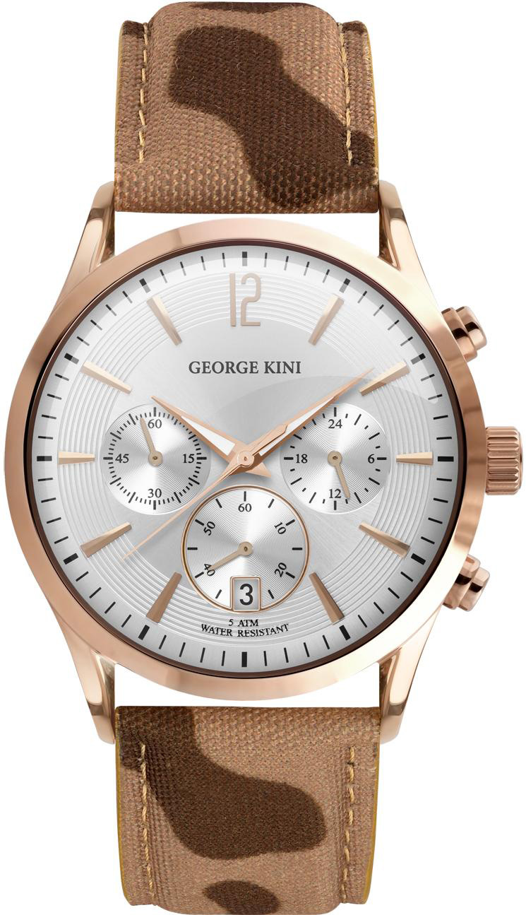 

Наручные часы мужские George Kini GK.17.R.9R.4.3.0, GK.17.R.9R.4.3.0