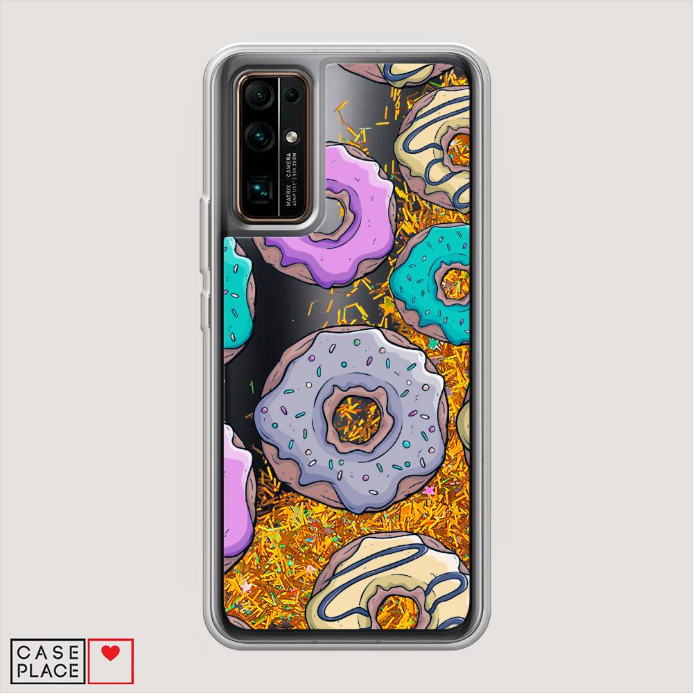 

Чехол Awog на Honor 30 "Разноцветные пончики в глазури 2", Голубой;разноцветный, 612190-1