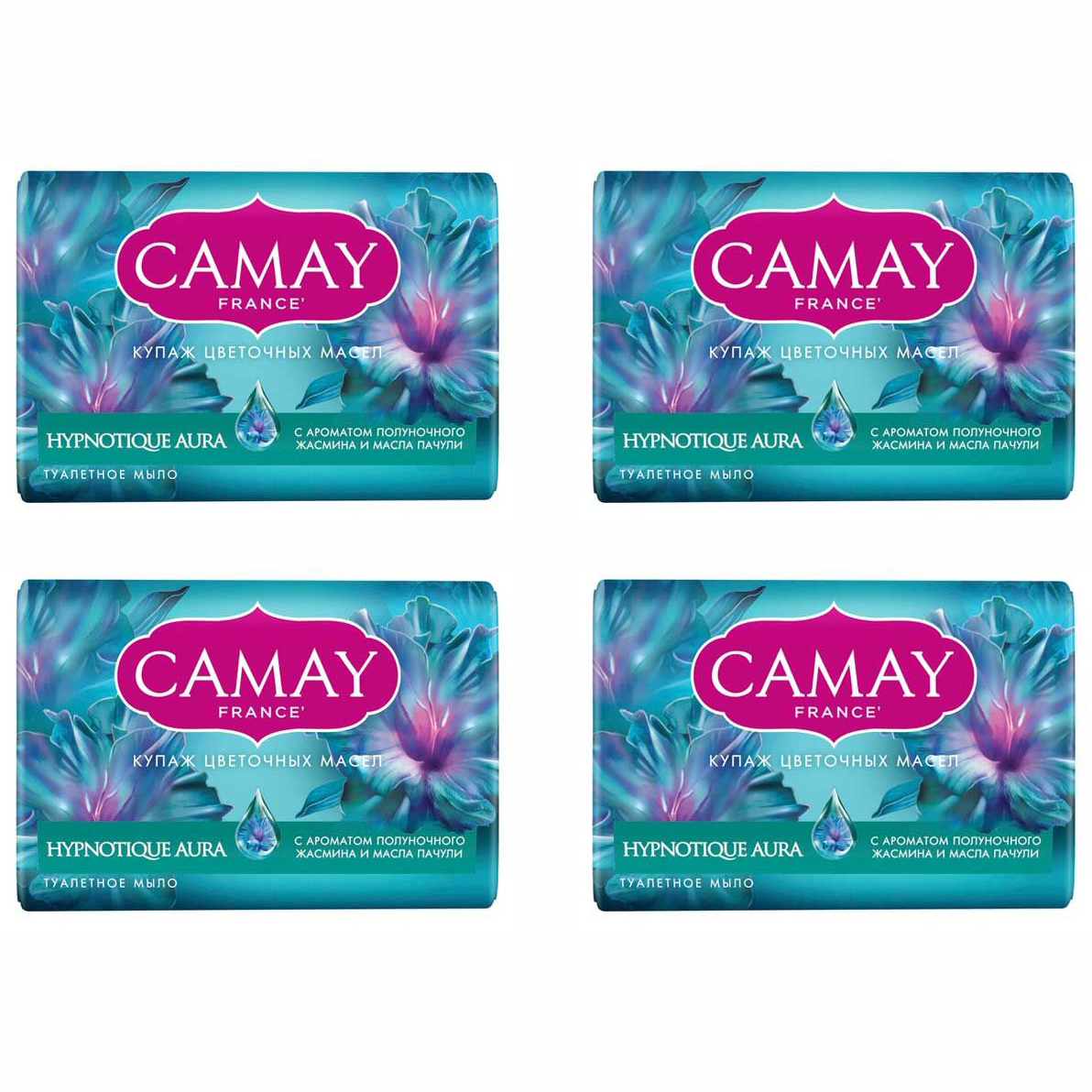

Мыло CAMAY Гипнотик 85 г ММЛ, 4 шт