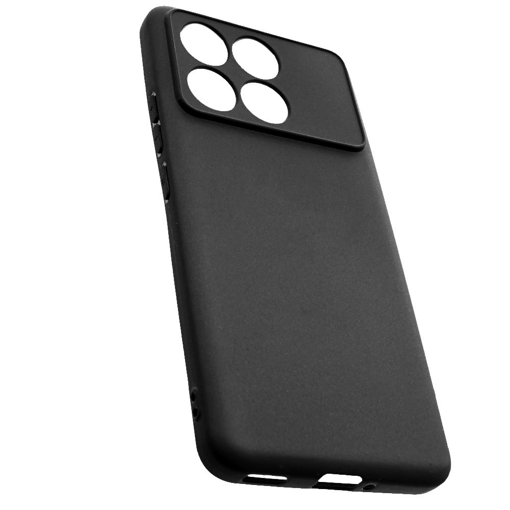 

Силиконовый чехол TPU Case матовый для Xiaomi F6 Pro/Redmi K70/K70 Pro черный