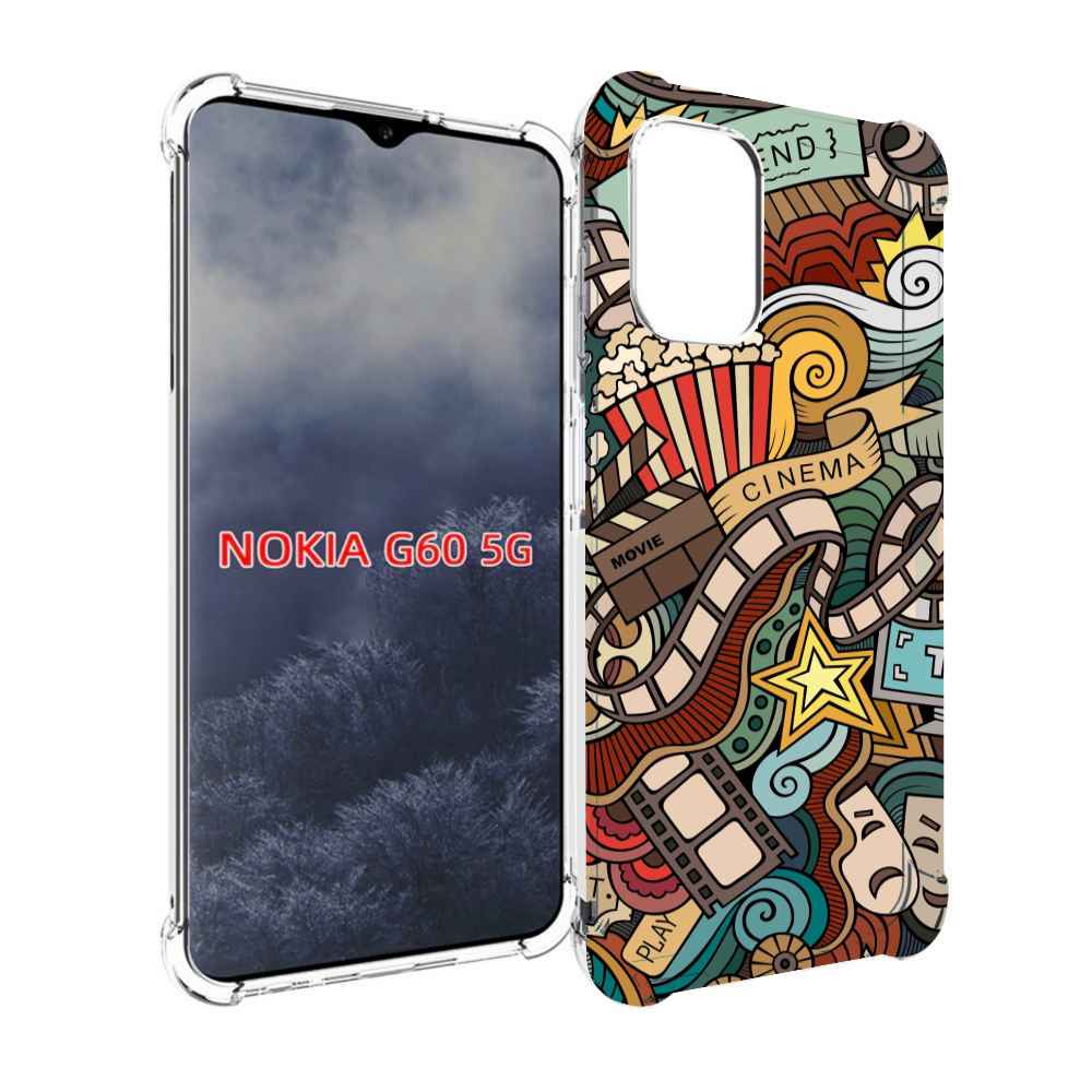

Чехол MyPads любимое кино для Nokia G60 5G, Прозрачный, Tocco
