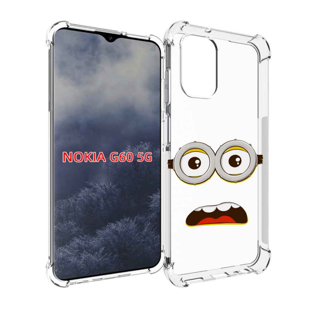 

Чехол MyPads лицо-миньона для Nokia G60 5G, Прозрачный, Tocco