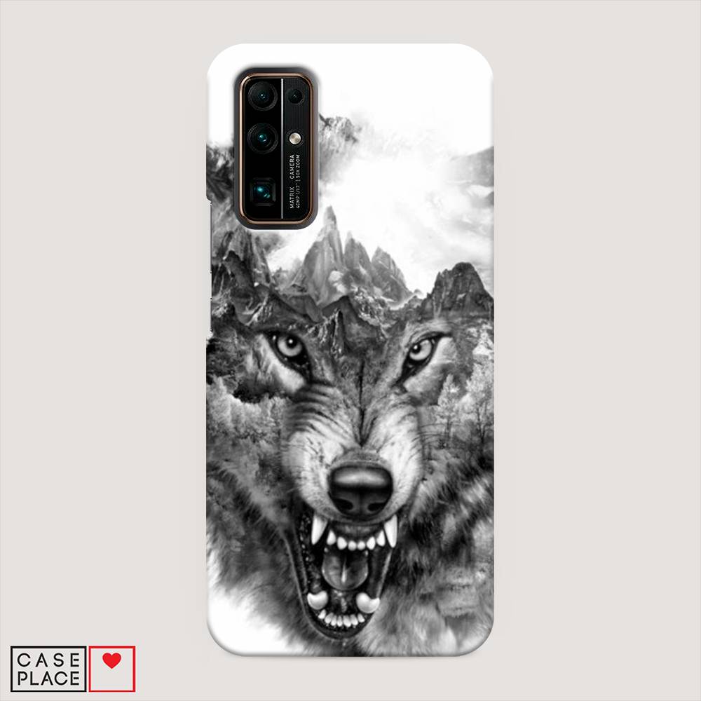 

Чехол Awog "Волк в горах" для Honor 30