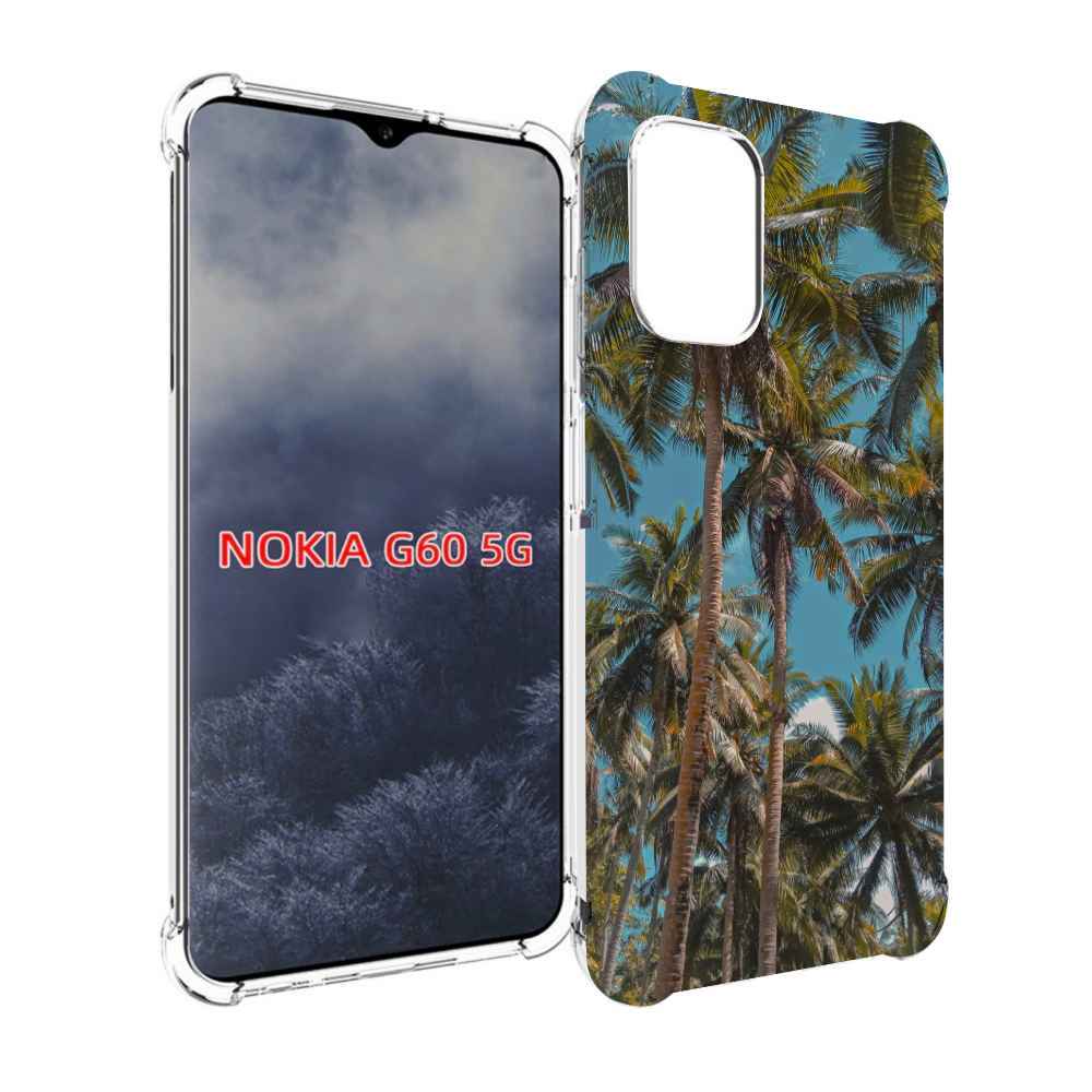 

Чехол MyPads летние пальмы для Nokia G60 5G, Прозрачный, Tocco