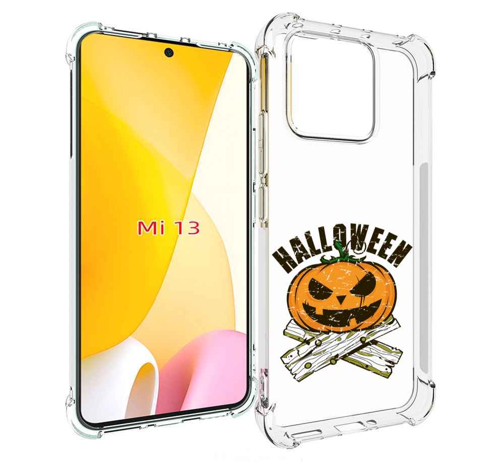 

Чехол MyPads Хэллоуин доски тыква для Xiaomi 13, Прозрачный, Tocco