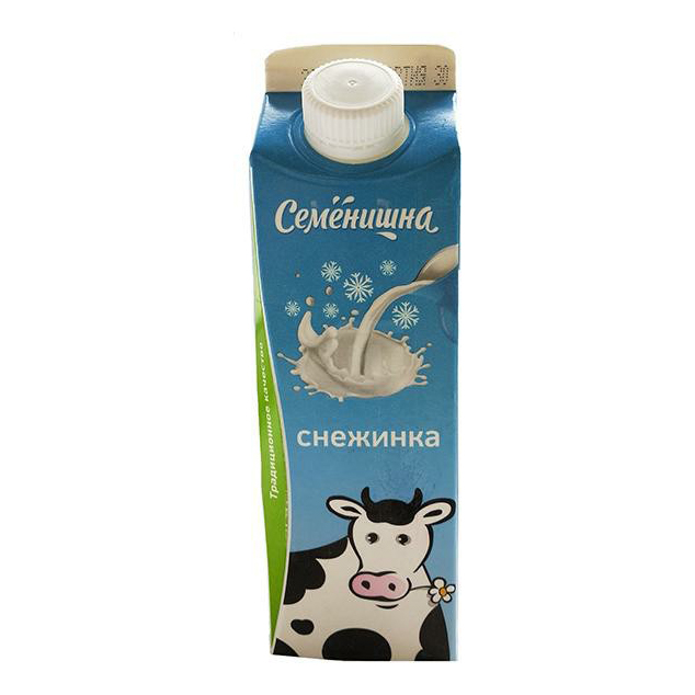 

Кисломолочный продукт Семенишна Снежинка 2,5% 450 мл