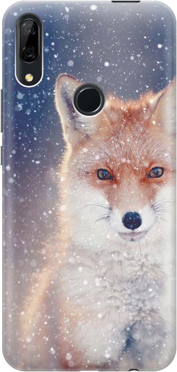 

Чехол на Honor 9X/9X Premium/Huawei P Smart Z/Y9 Prime (2019) "Лисица в снегопад", 348