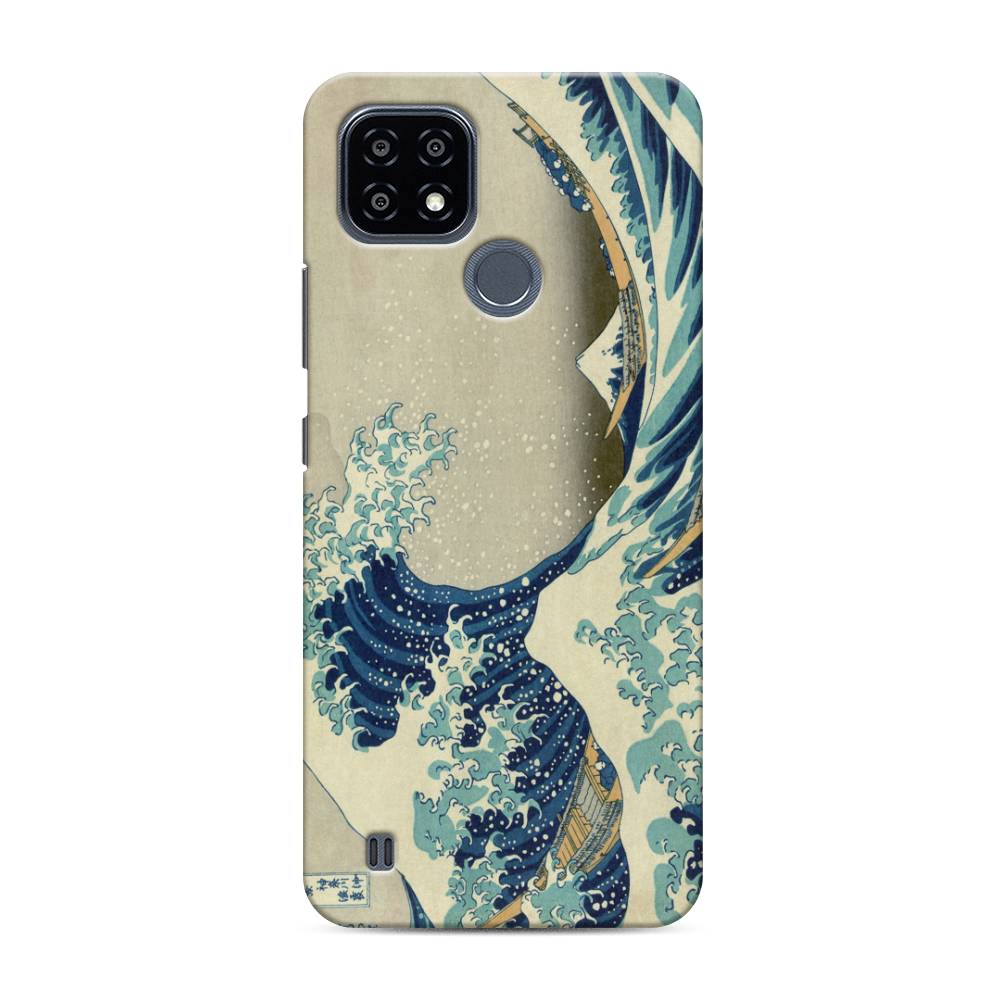 

Чехол Awog "Большая волна в Канагаве" для Realme C25Y, 2510920-7