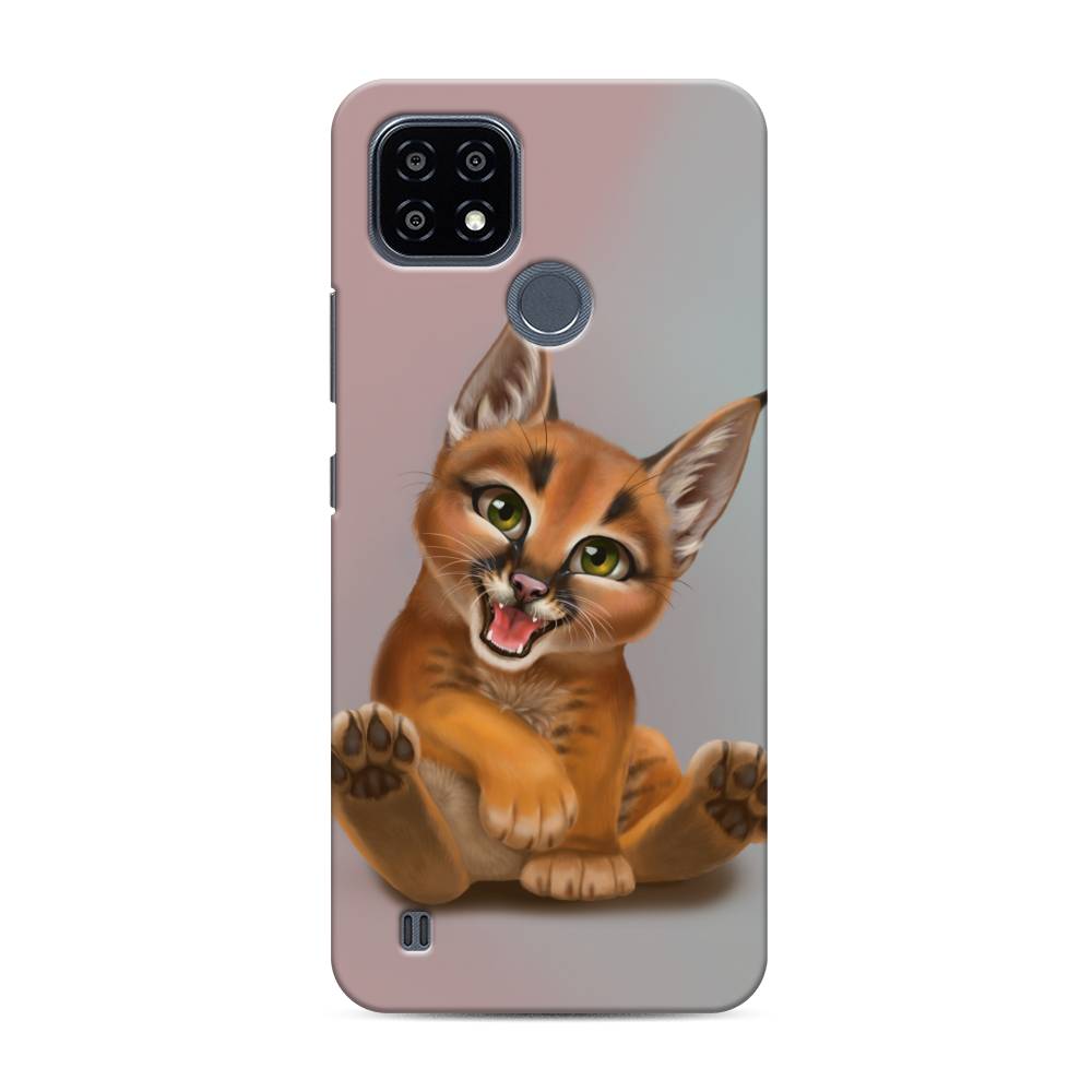

Чехол Awog "Малыш рыси" для Realme C25Y, 2510920-1