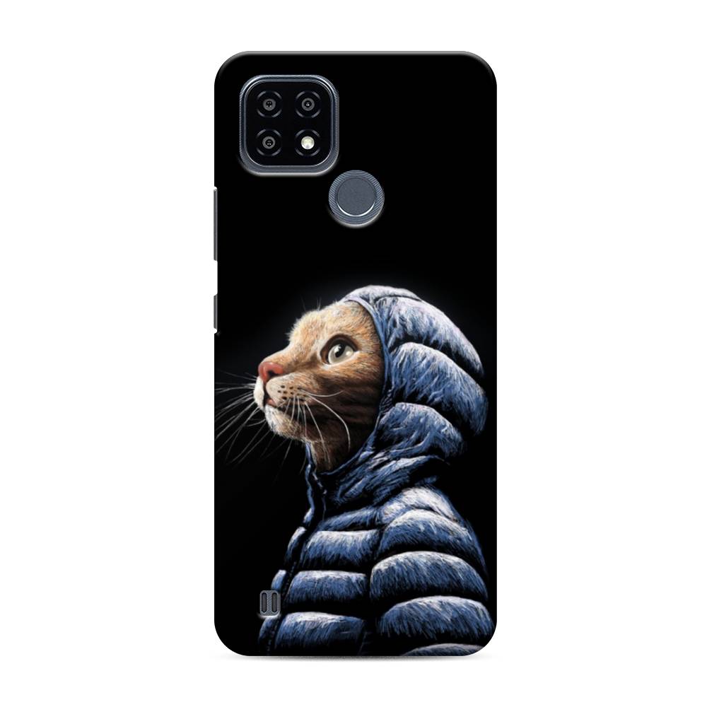 

Чехол Awog "Кот в капюшоне" для Realme C25Y, 2510920-1