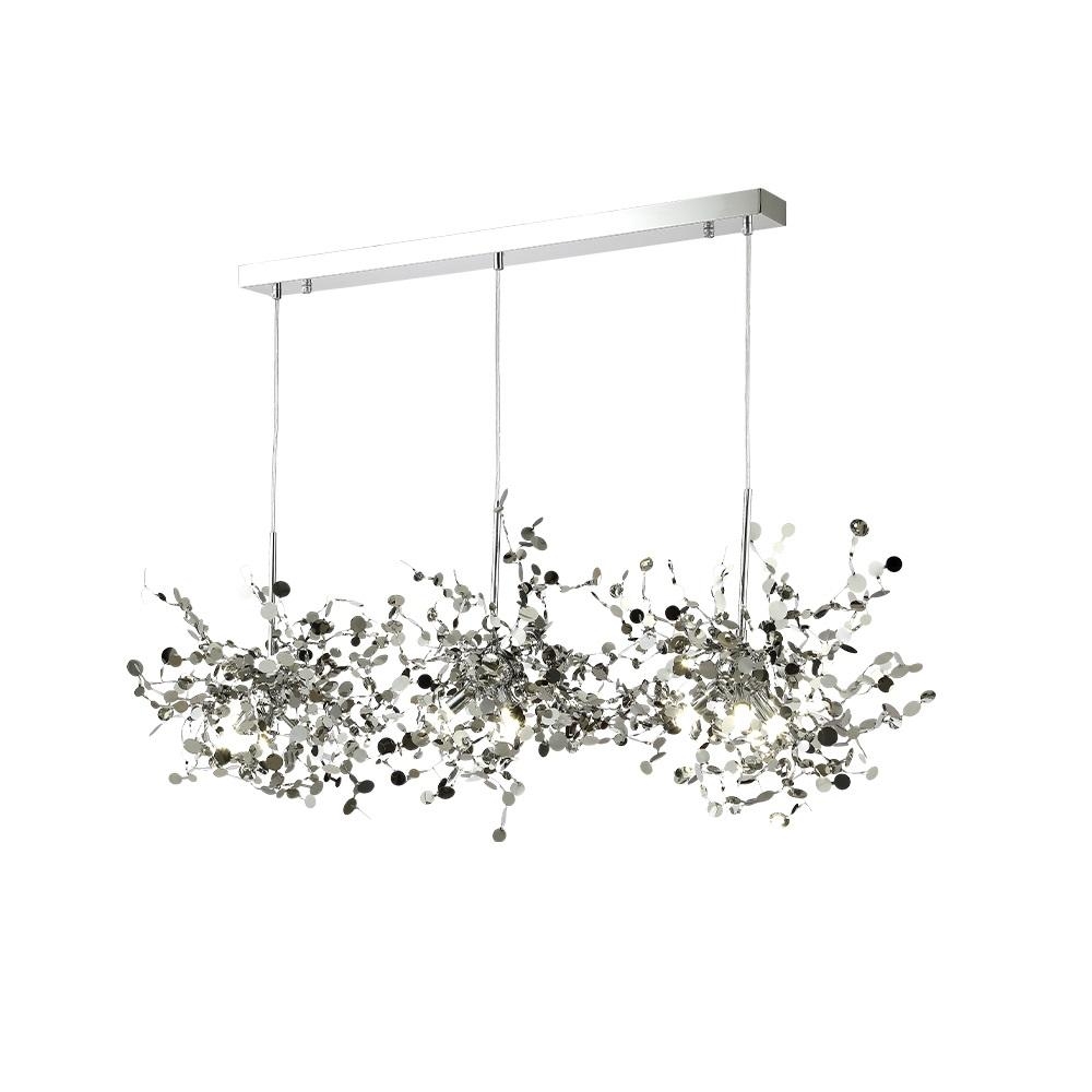 

Подвесной светильник Crystal Lux с поддержкой Маруся GARDEN SP3х3 L1200 CHROME-М