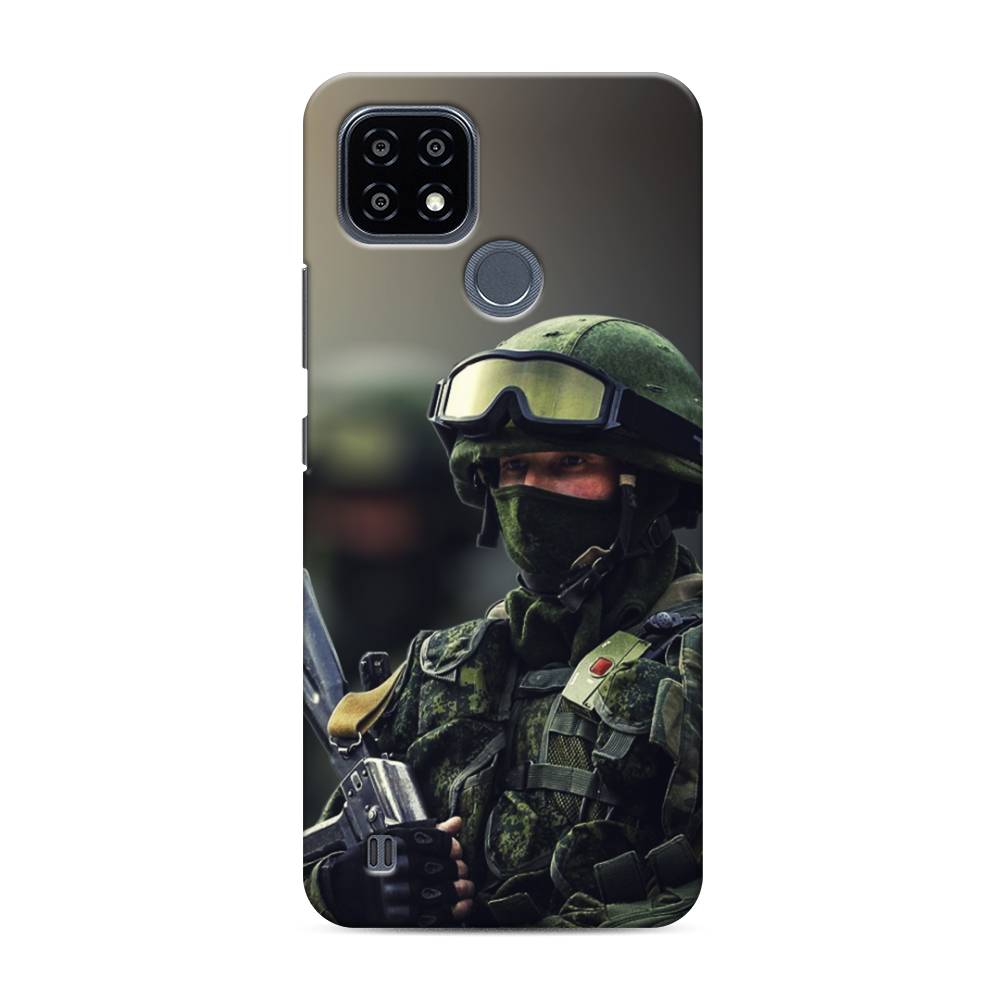 

Чехол Awog "Солдат" для Realme C25Y, 2510920-4