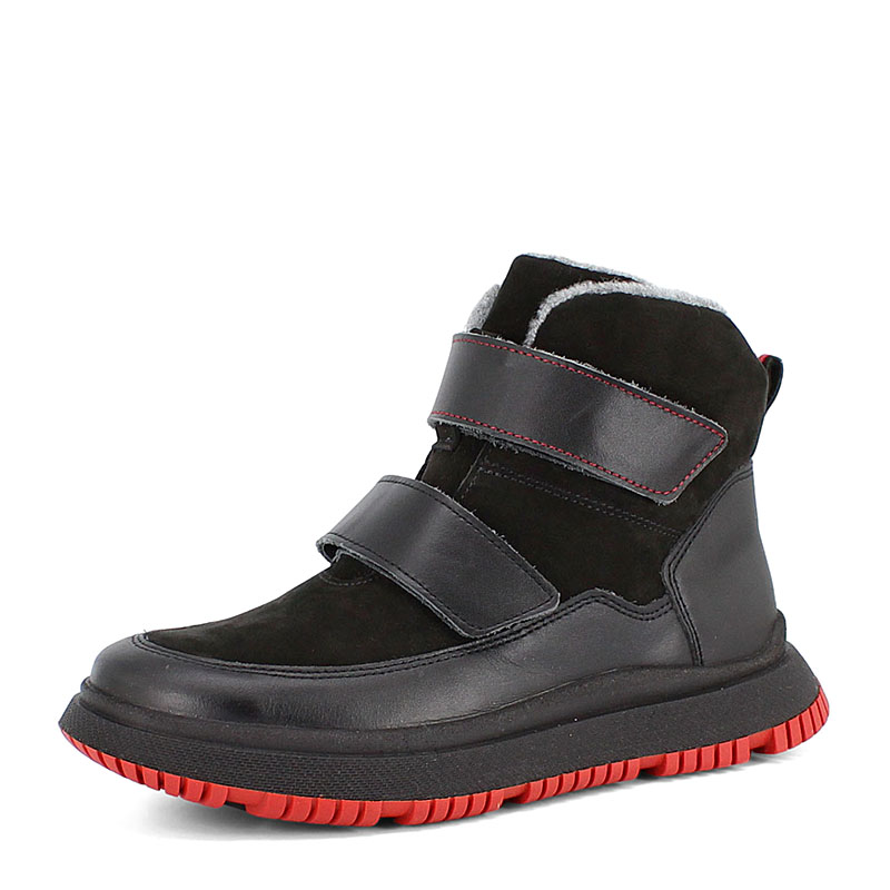 

Ботинки детские SHOESLEL 2219, черно-красный, 39, Черный, 2219