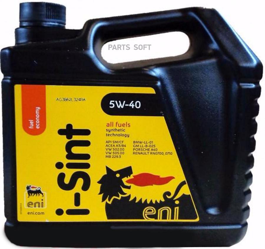 

Моторное масло Eni синтетическое Eni i-Sint 5W40 5л