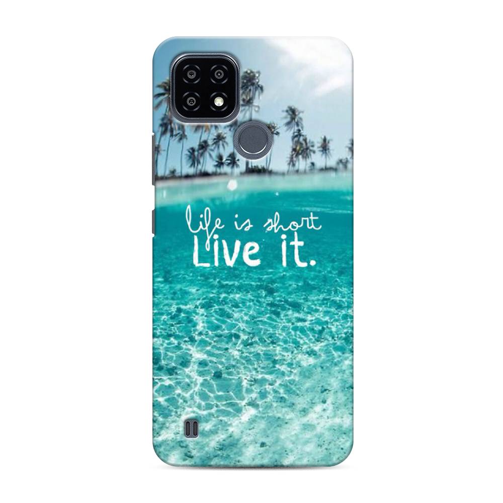 

Чехол Awog "Live it" для Realme C25Y, 2510920-5