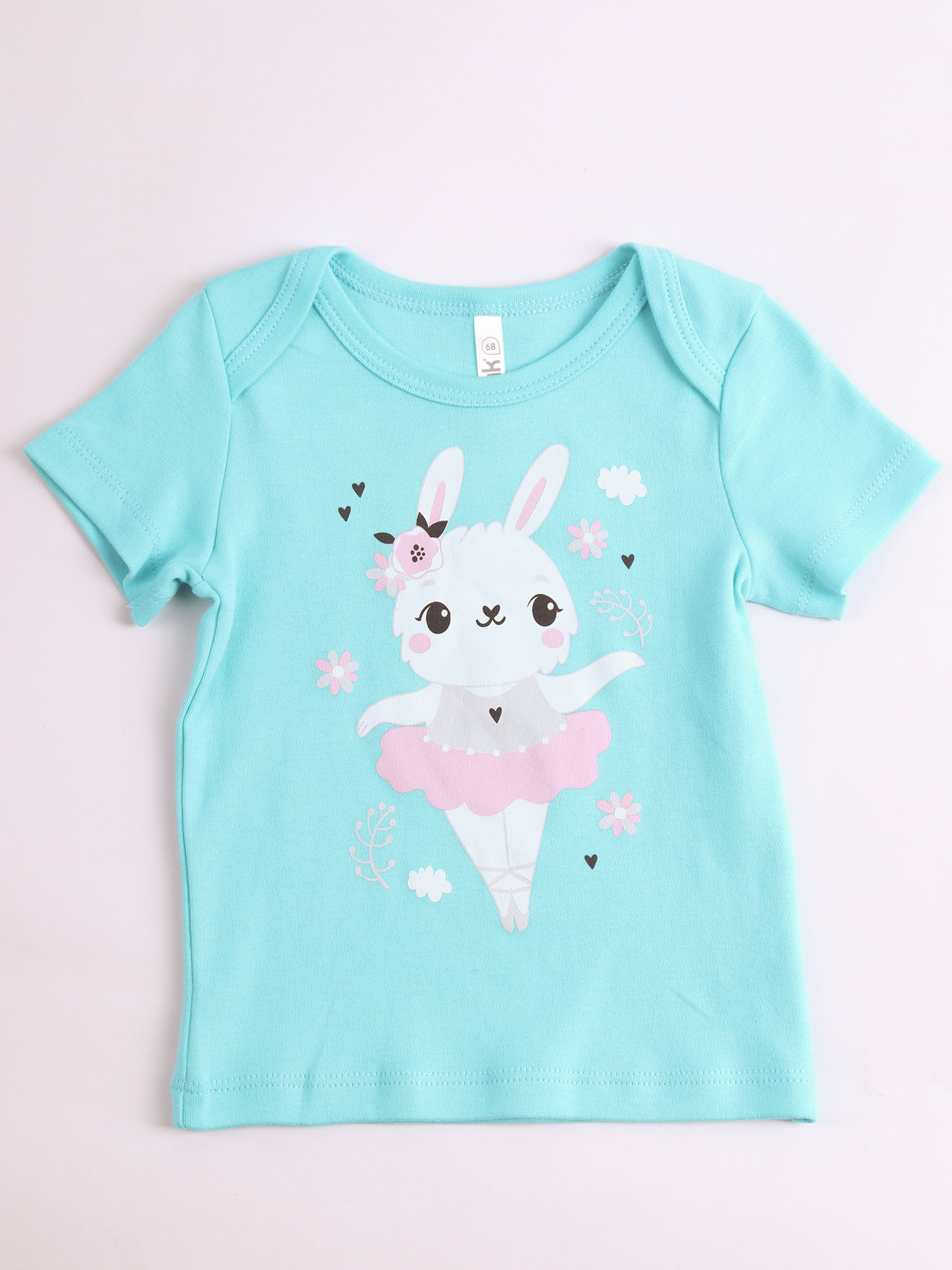 

Футболка детская Batik 024_ОН22 цвет мятный, размер 80, Зеленый, 024_ОН22