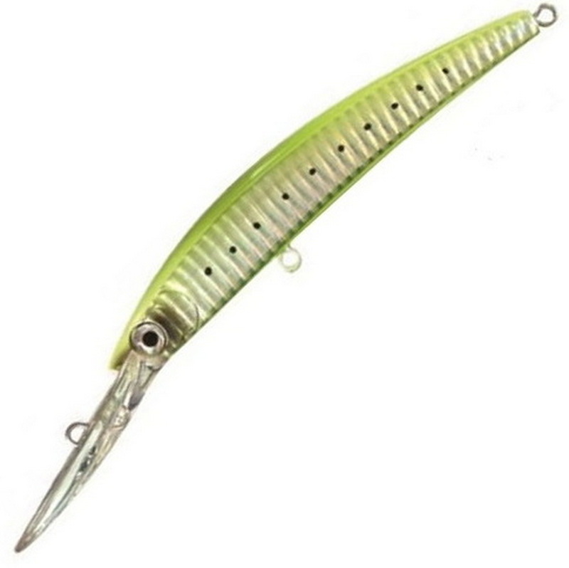 

Воблер Yo-Zuri R539-GHCS CRYSTAL MINNOW DD 110F, Белый;зеленый, Crystal DD
