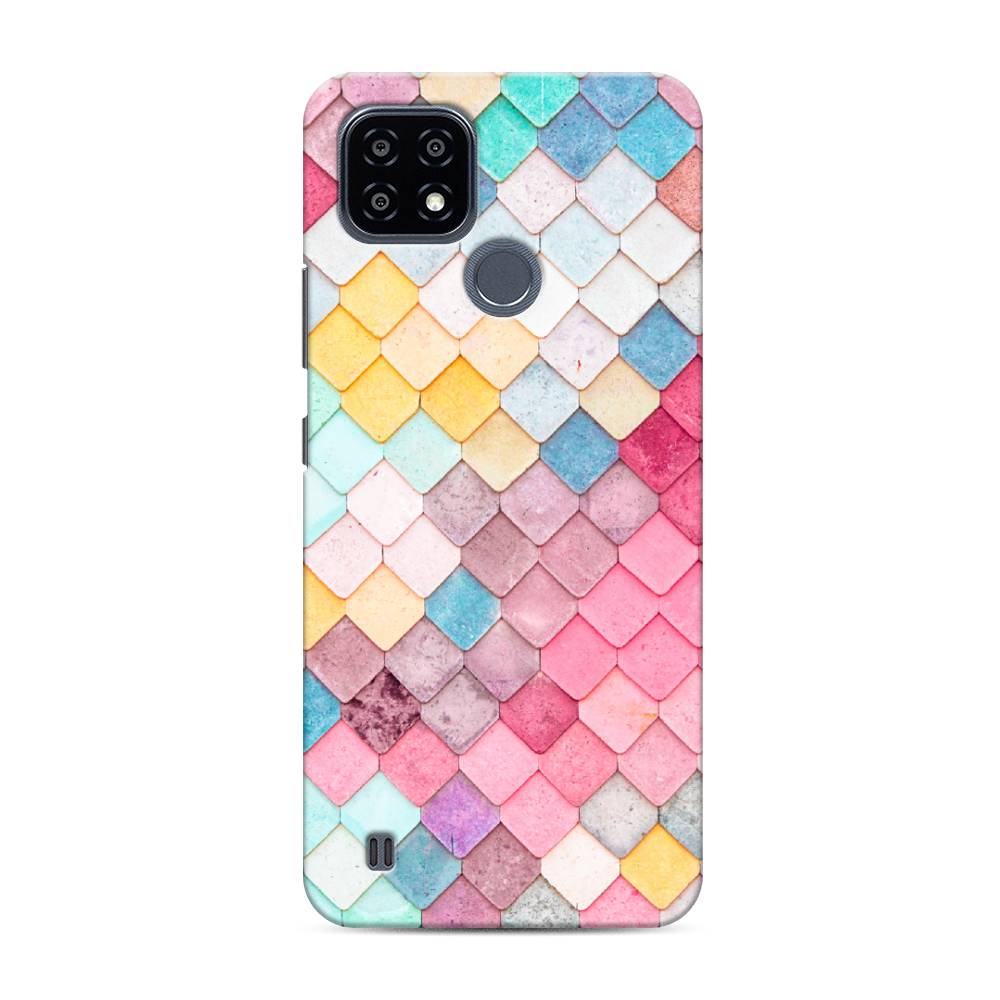 

Чехол Awog "Нежные ромбики" для Realme C25Y, 2510920-3