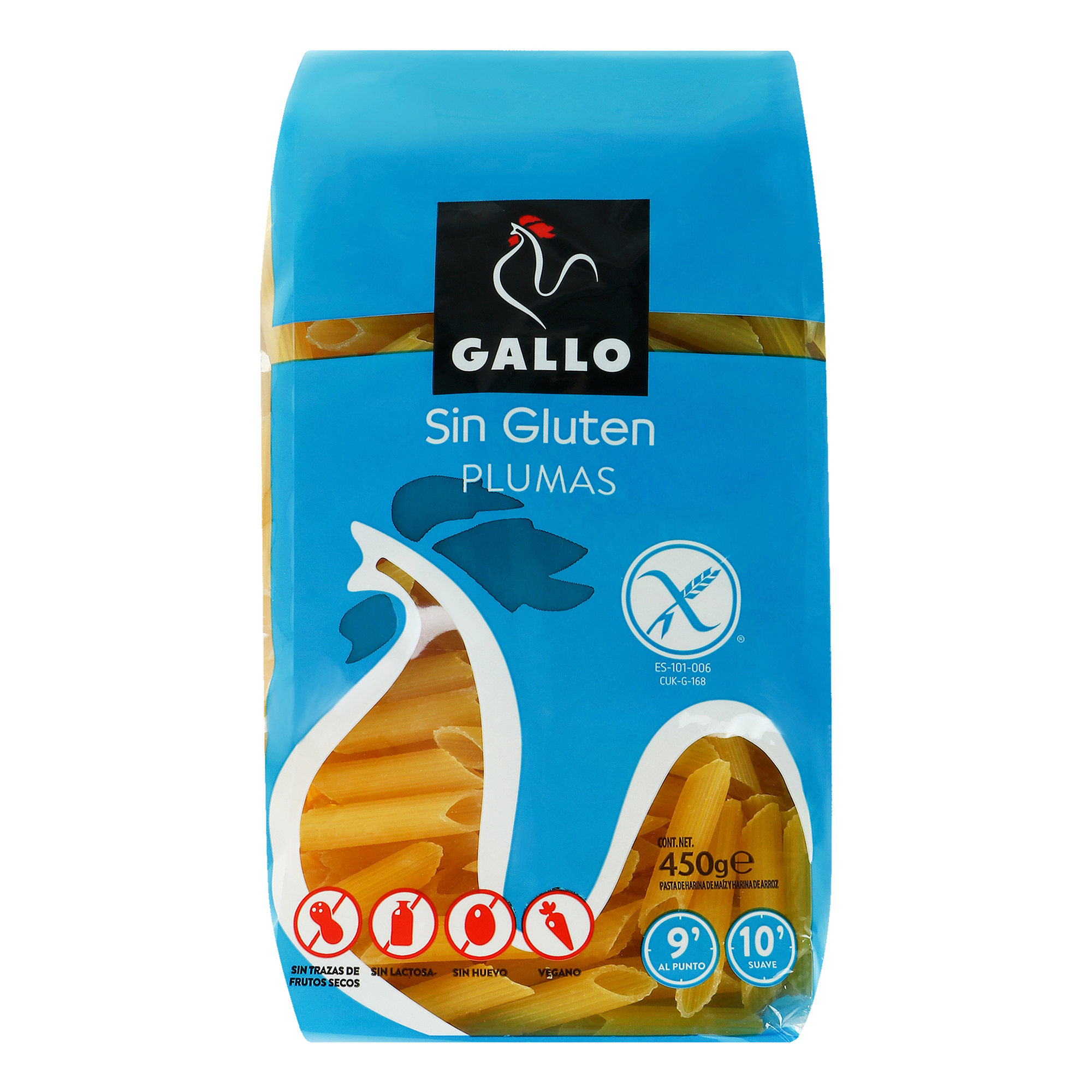 

Макаронные изделия Gallo Паста Sin Gluten Plumas 450 г