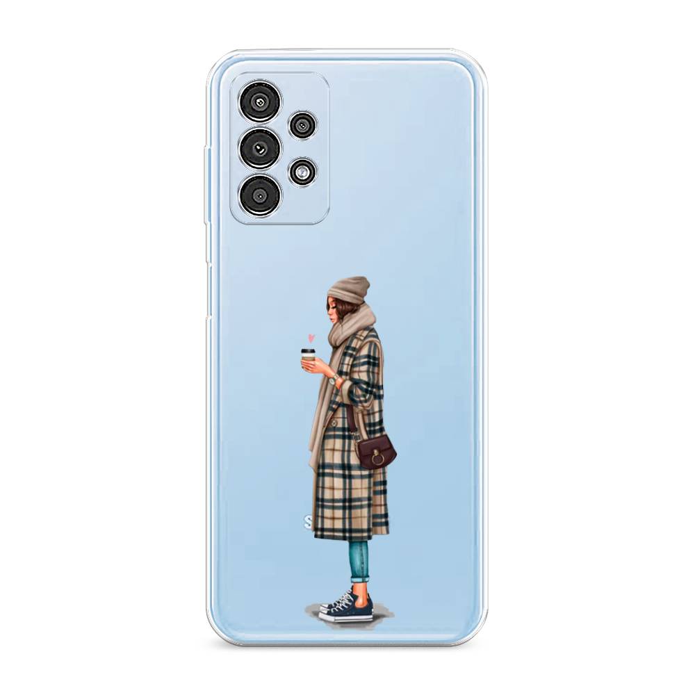 

Чехол на Samsung Galaxy A13 4G "Утренний кофе", Коричневый;бежевый, 2104850-6