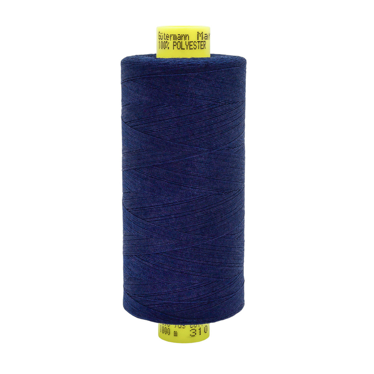 

713953 Нить Mara 150/1000 м 100% п/э Gutermann (310 темно-чернильный), Синий