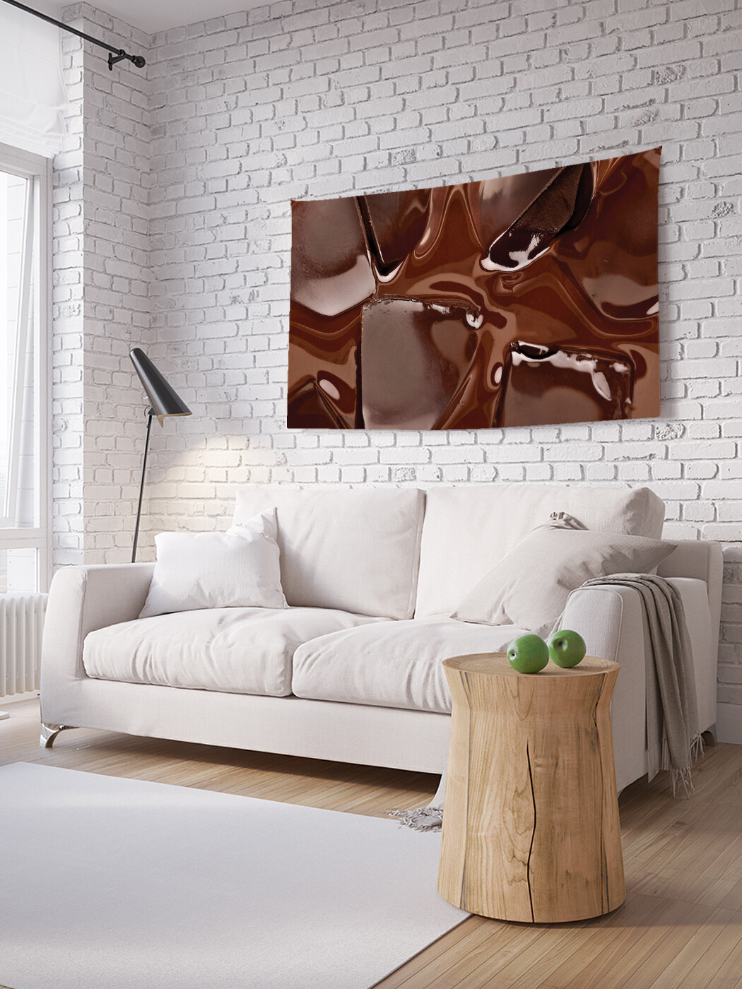 

Горизонтальное фотопанно JoyArty Кусочки шоколада, из ткани, 100х150 см