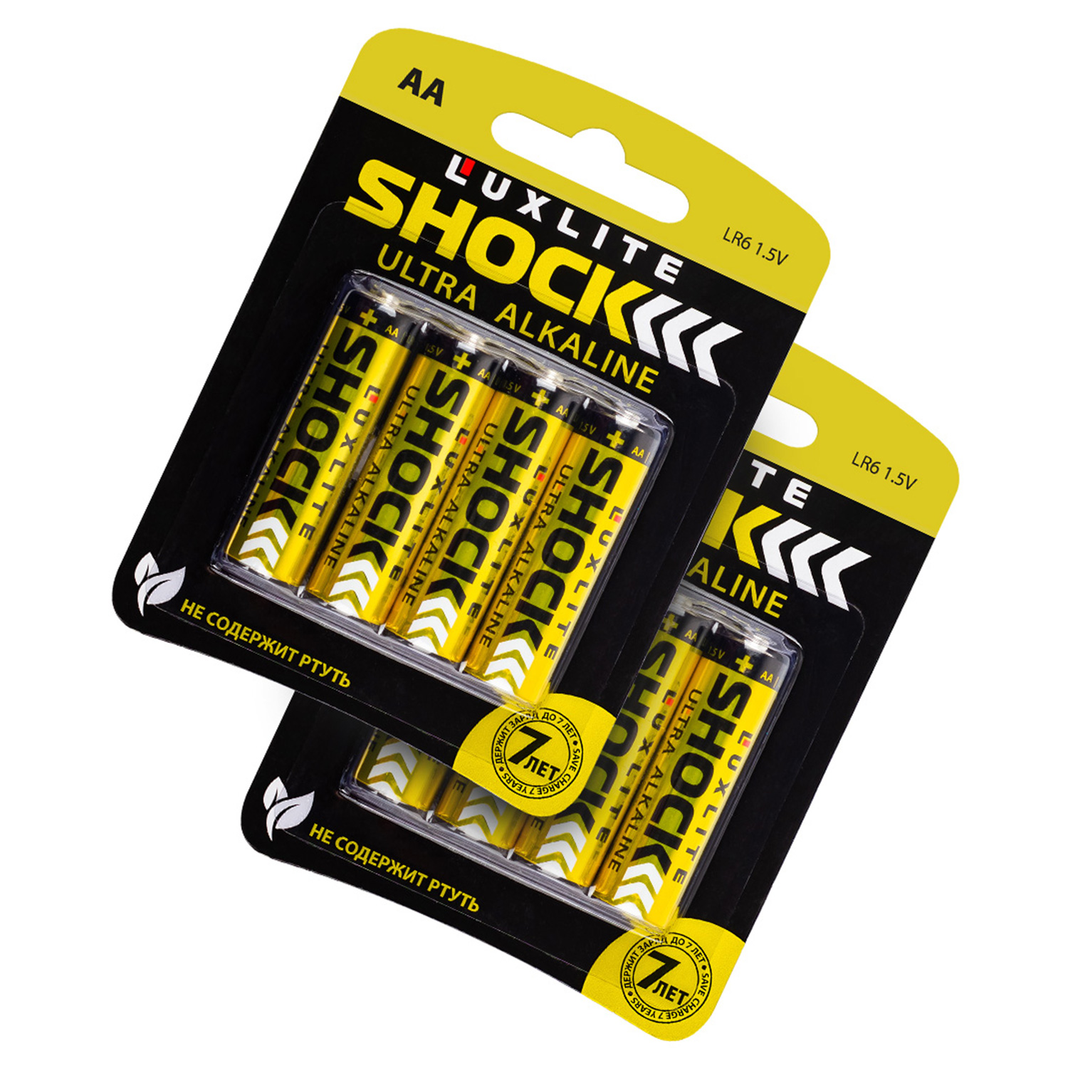 

Батарейки Luxlite Shock АА Gold 8 шт, Luxlite-2