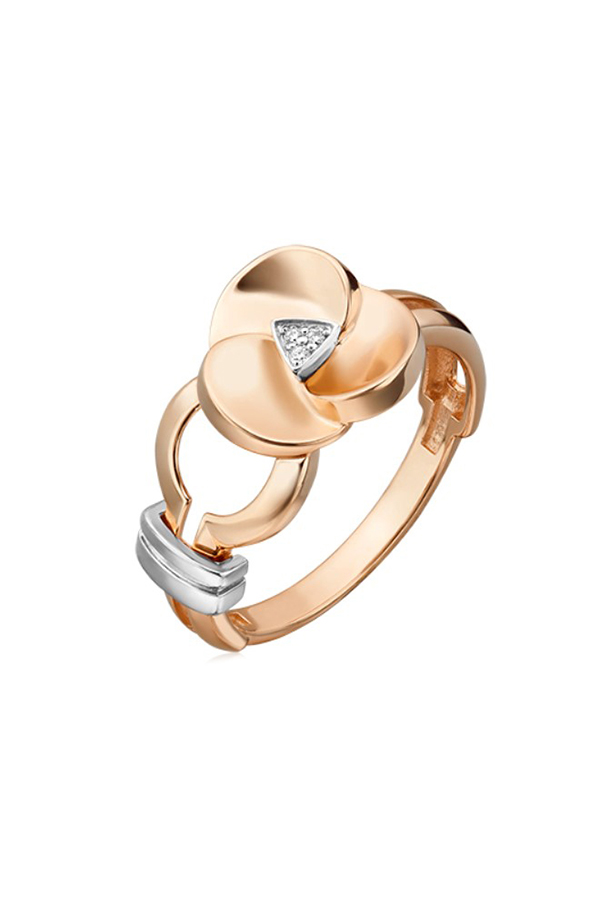 

Кольцо из золота р.  PLATINA jewelry 01-5608-00-101-1111, бриллиант, 01-5608-00-101-1111