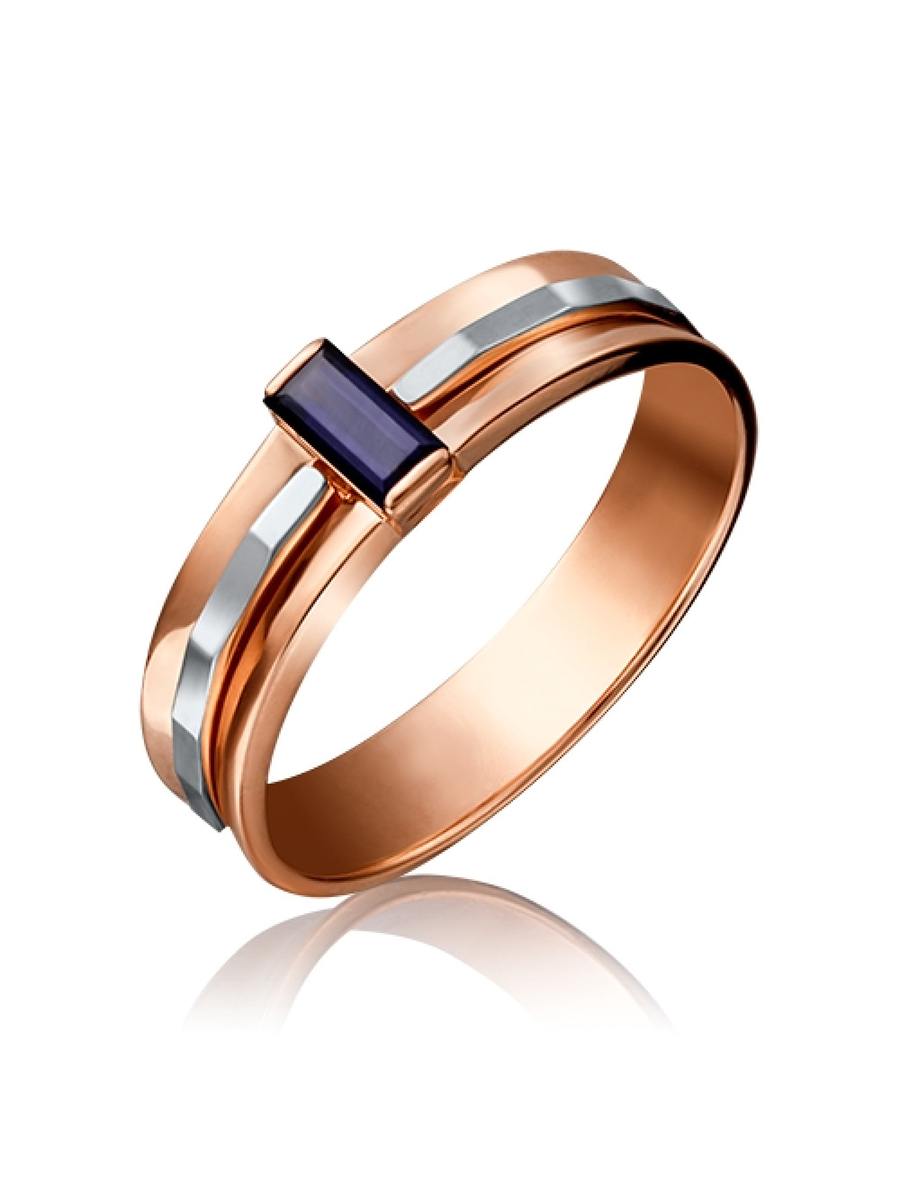 

Кольцо из золота р.  PLATINA jewelry 01-5198-00-102-1111-30, сапфир, 01-5198-00-102-1111-30