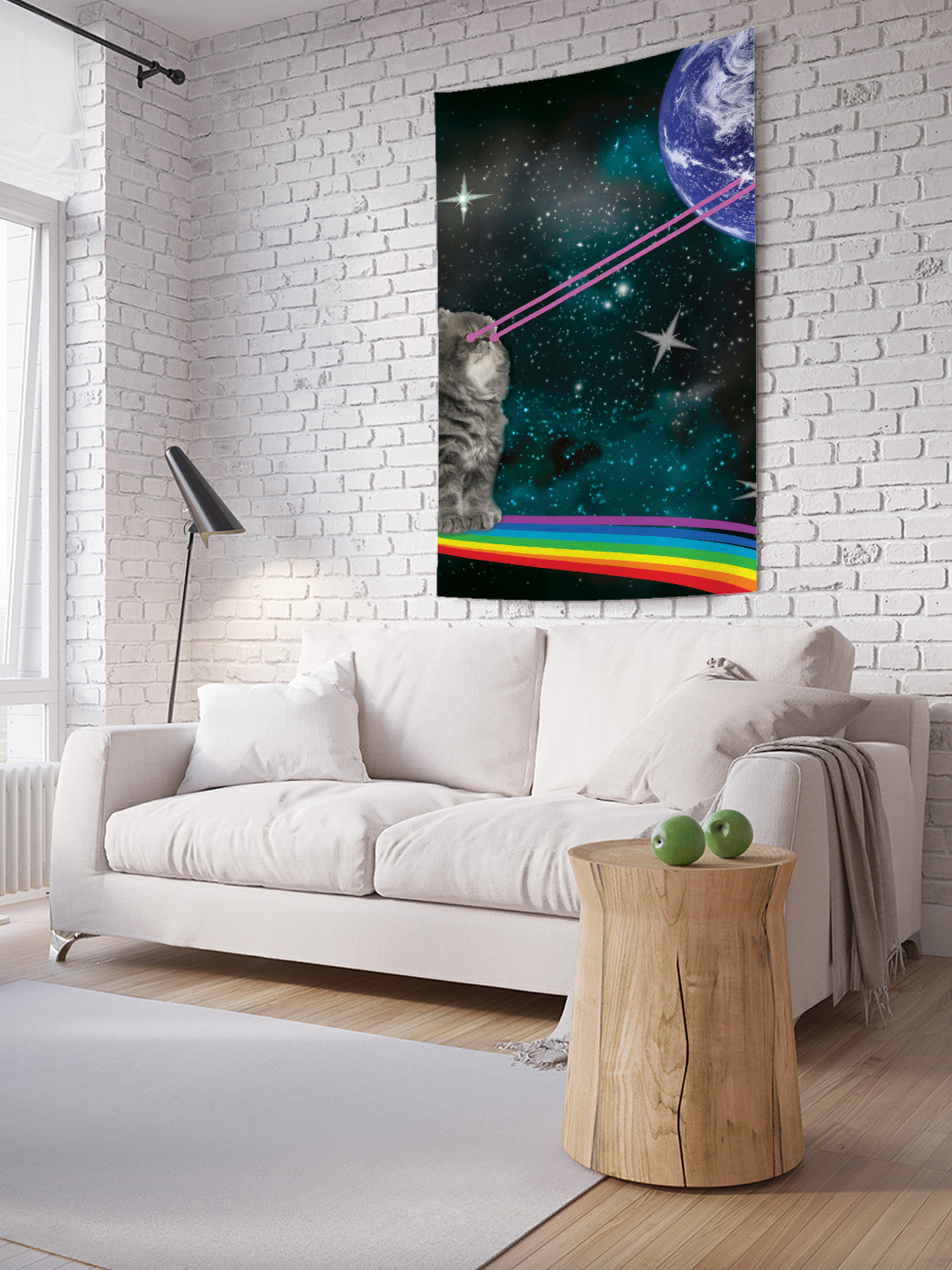 

Вертикальное фотопанно на стену JoyArty Кот пришелец 150x200 см, Кот пришелец