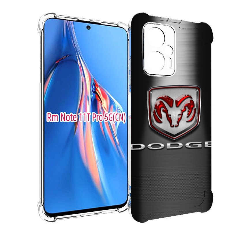 

Чехол MyPads dodge додж 1 мужской для Xiaomi Redmi Note 11T Pro / 11T Pro Plus / Poco X..., Прозрачный, Tocco