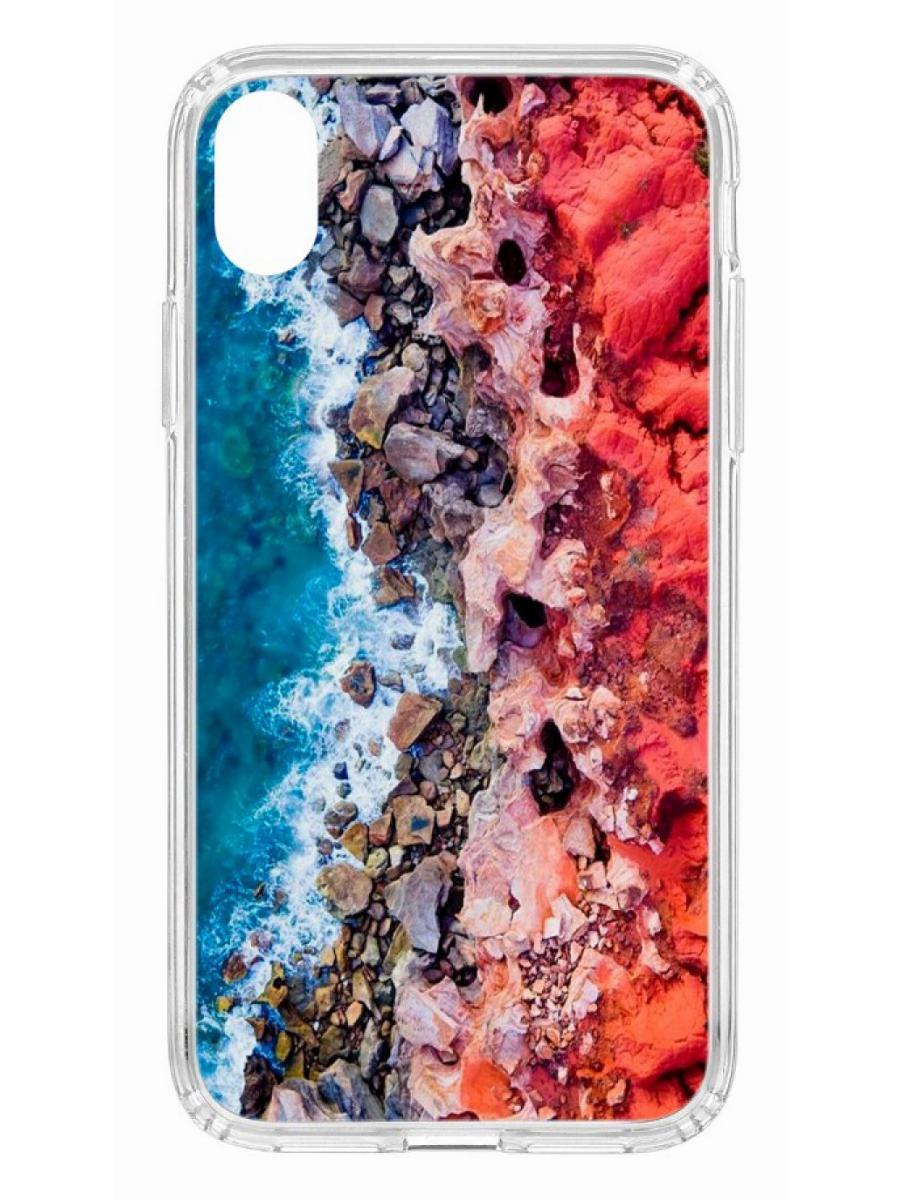 фото Чехол на iphone xr kruche print морской берег кruче