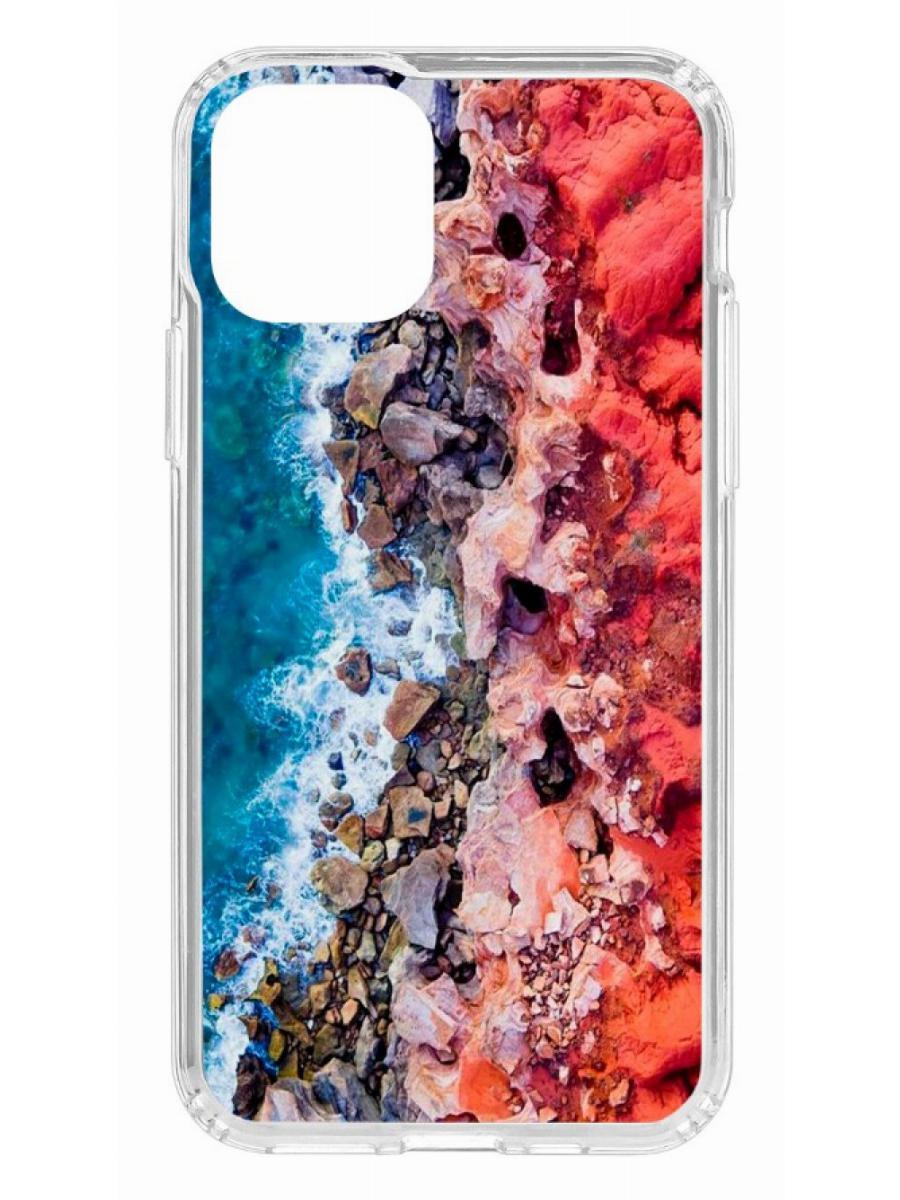 Чехол на Apple iPhone 11 Pro Kruche Print Морской берег