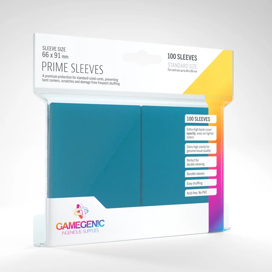 

Протекторы для карт Prime Sleeves Blue (100), Синий, GGS10016ML