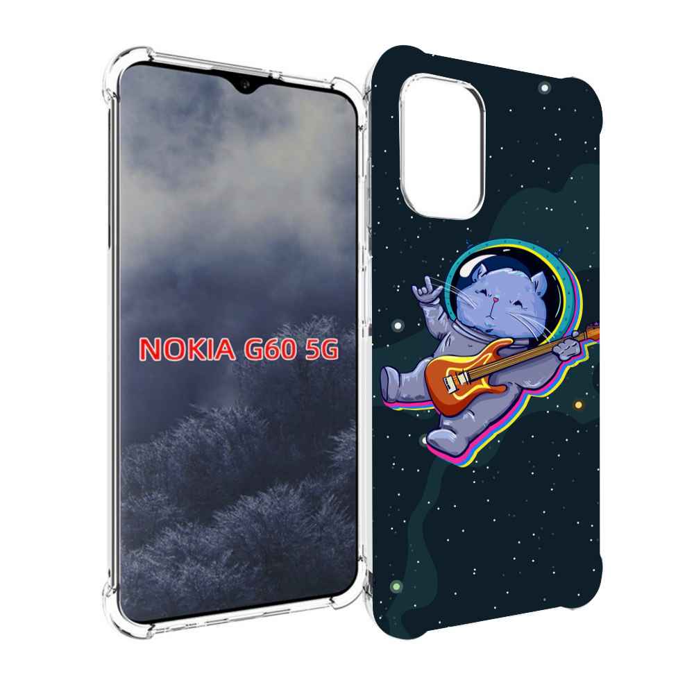 

Чехол MyPads крутой-хомяк-в-космосе для Nokia G60 5G, Прозрачный, Tocco