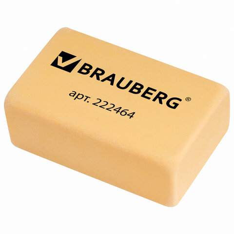 

Ластик Brauberg "Der Grosse" 222464 30 штук, Бежевый