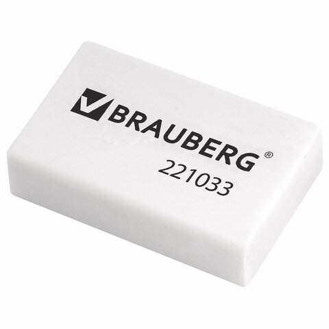 

Ластик Brauberg 221033 80 штук, Белый