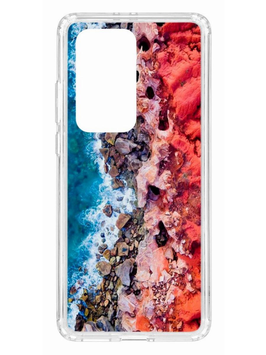 

Чехол на Huawei P40 Pro+ Kruche Print Морской берег